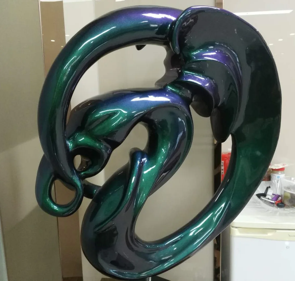 popular epoxy resin craft chameleon color change pigment powder duochrome powder