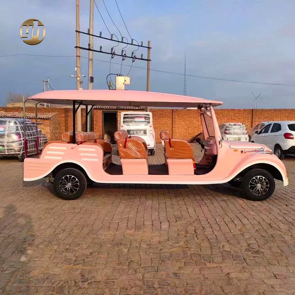 Vehicle Classic Vintage Electric Sightseeing Bus Car Retro Body Old Cars For Sale Price