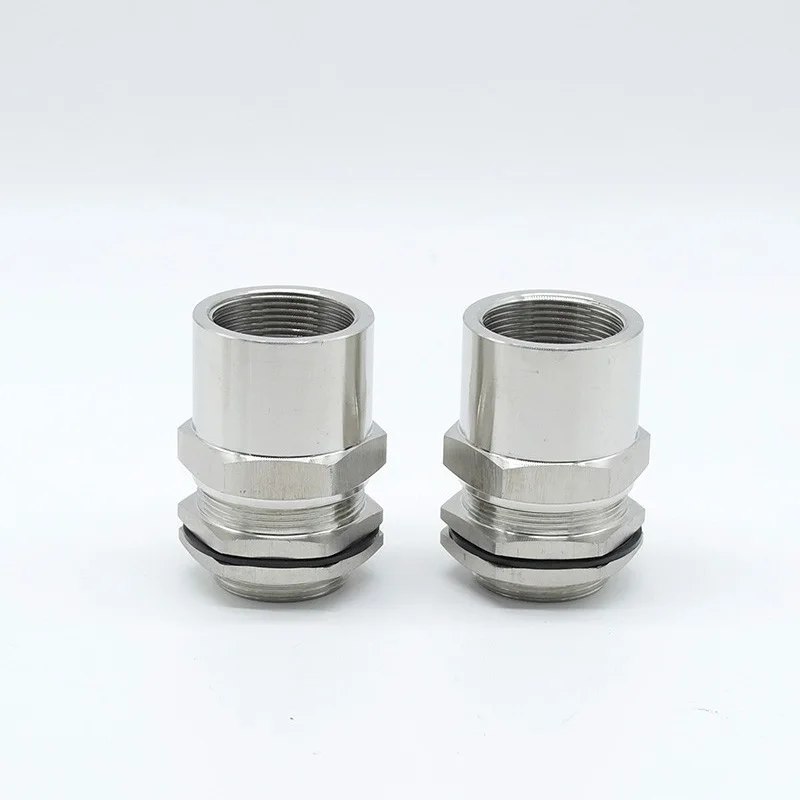 Professional Supply Stainless Steel Waterproof And Explosion-proof Stuffing Steel Pipe Wiring Type Cable Gland