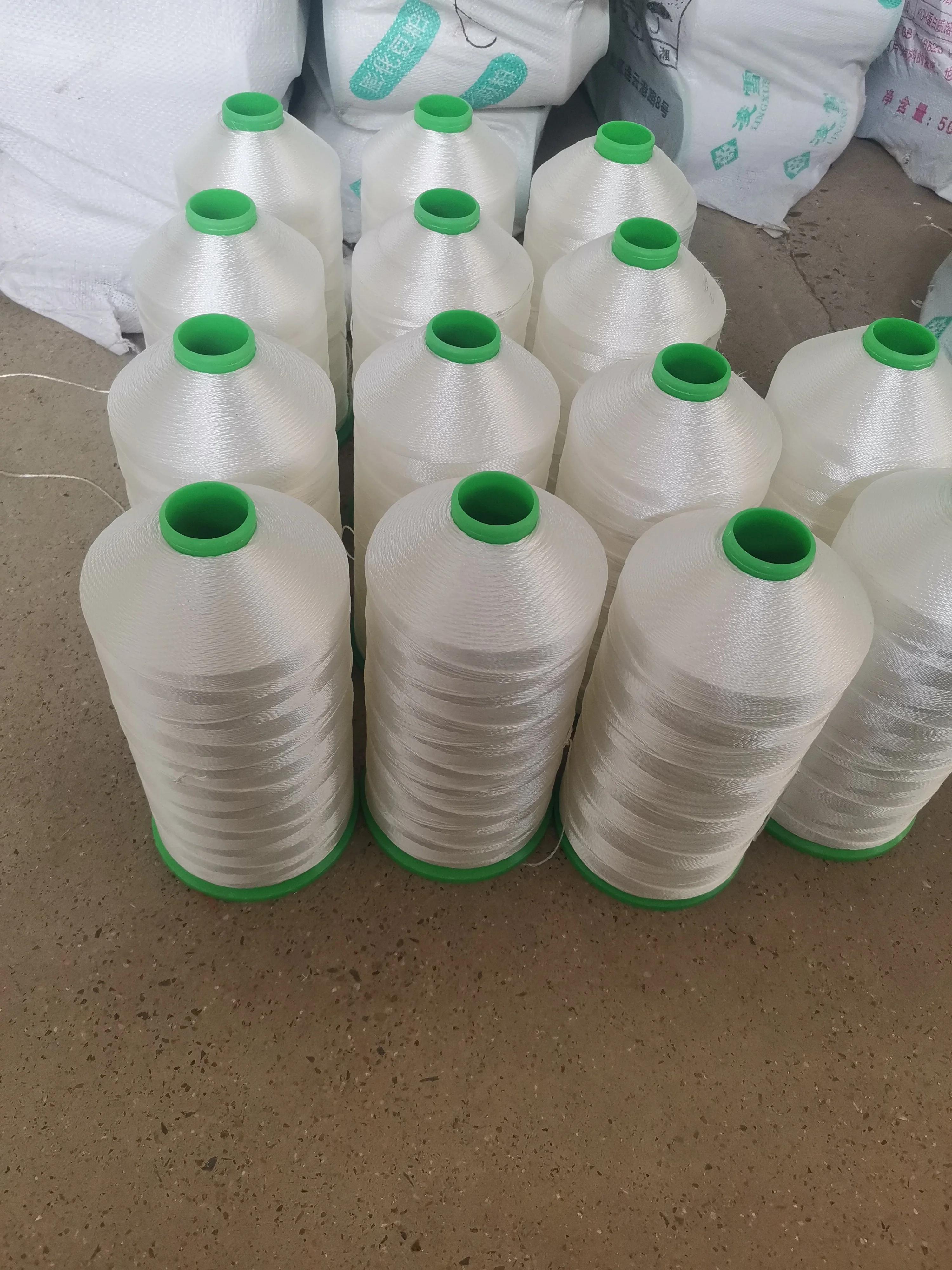 Polyester Yarn Oe Open End Weaving Net for fishing Spun Polyester Yarn