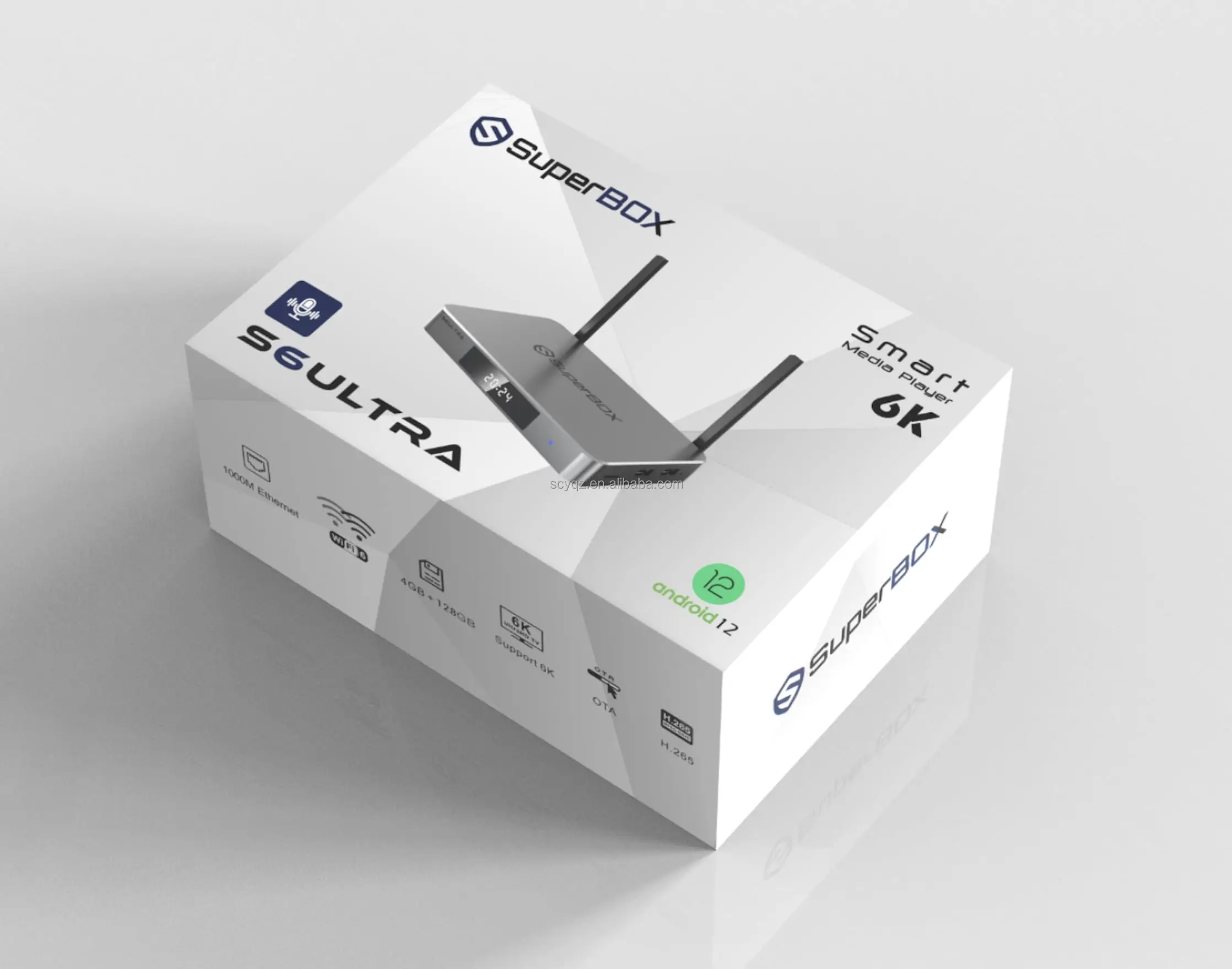 2024 Superbox S6 Max 6K HD Android TV Box четырехъядерный процессор с клавиатурой подсветкой пульт дистанционного управления по сравнению Vseebox 12