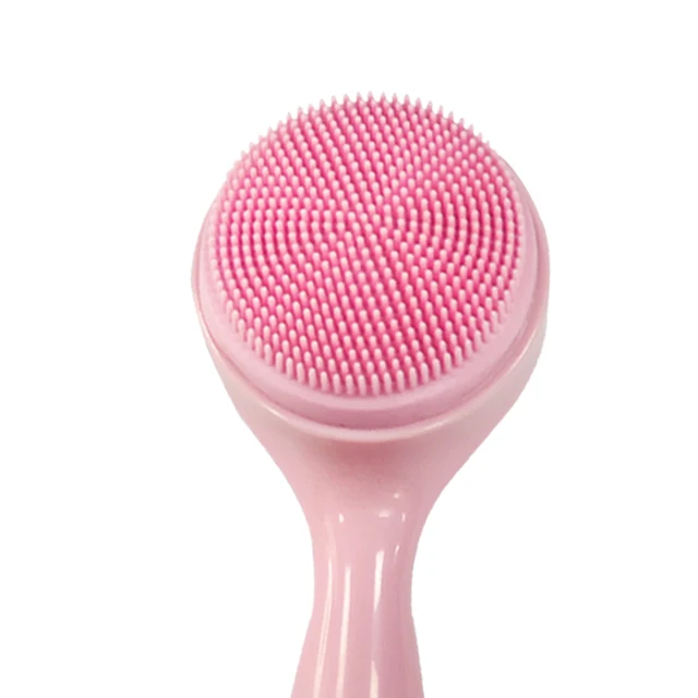 Оптовая продажа, массажер для чистки лица, инструменты для ухода за кожей, силиконовые щетки для ванны с веревкой