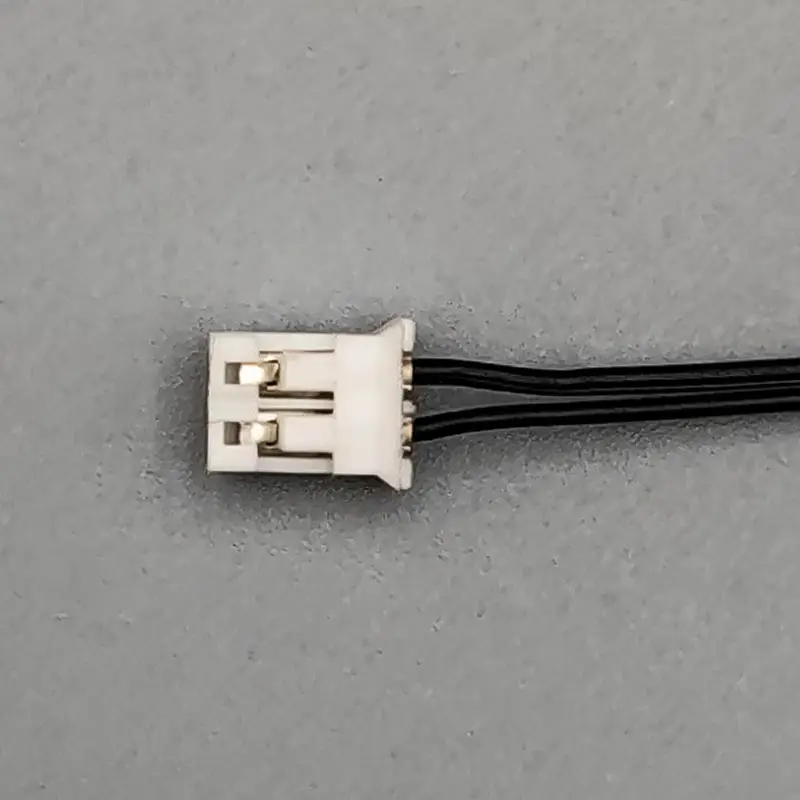 custom jst ph 2.0 pitch 2 pin extension connectors terminal housing 28awg cable wire harness assembly
