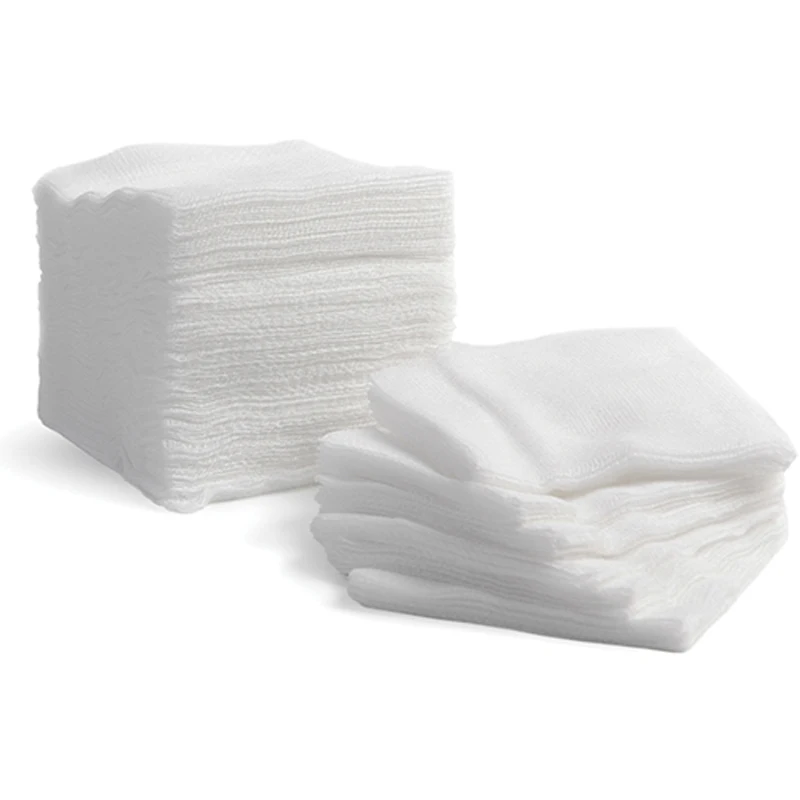 Wholesale Non-Sterile and Sterile Gauze Compress Sponge Gasa Gaza Disposable Medical  Surgical Absorbent Gauze Swabs