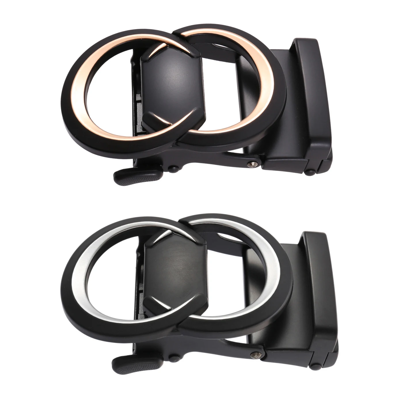 ALFA Logo Zinc Alloy Silver Metal Belts Buckle Automatic Manufacture for Men