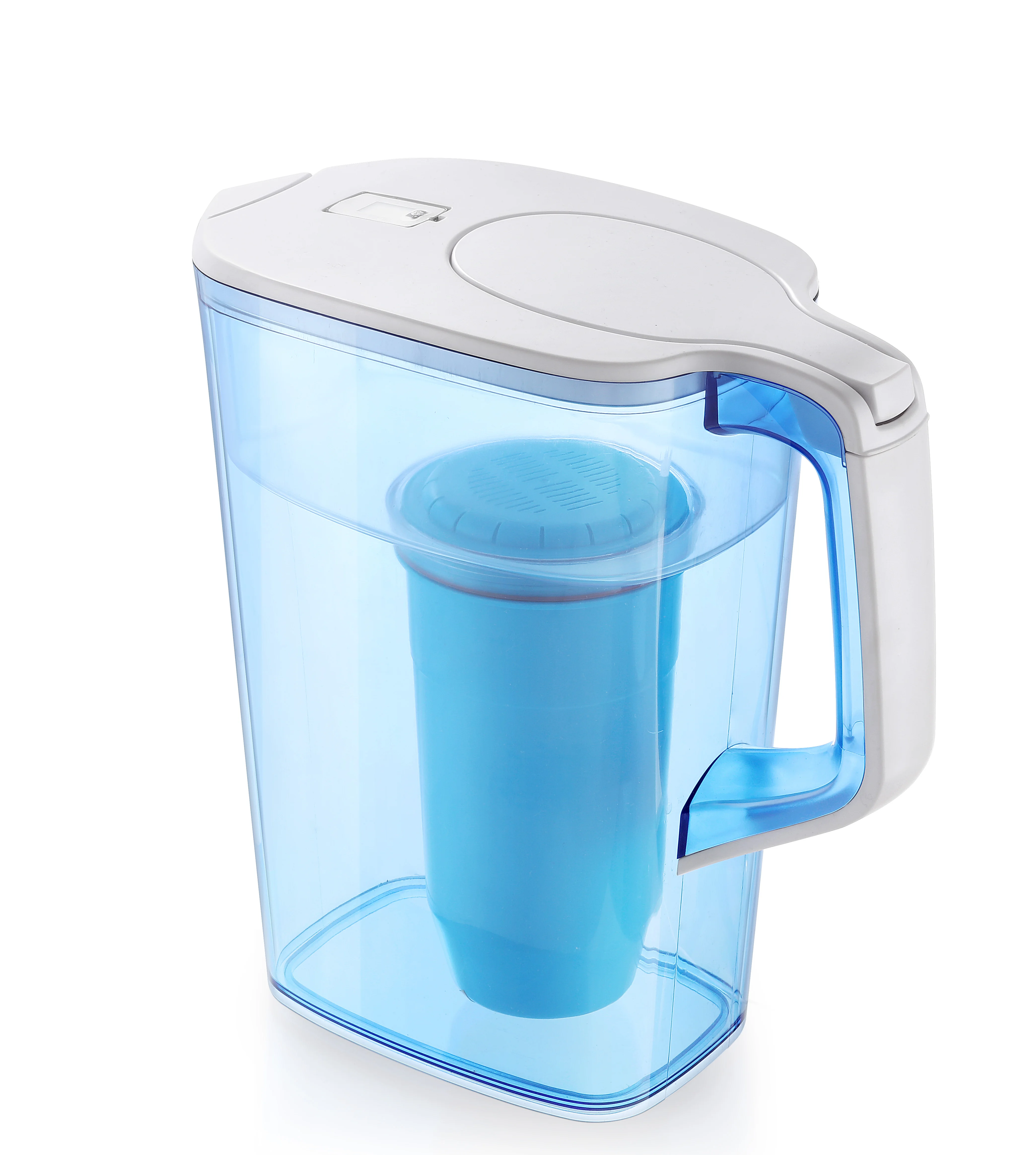 kitchen use 3.5L 0 TDS 6-Stage filtration system water filter pitcher with water quality meter
