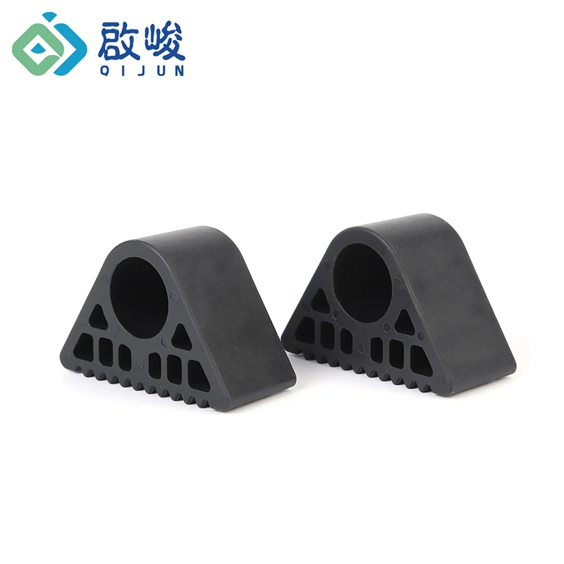 
durable non slip rubber foot pad PVC triangle soft rubber crutch tip foot cover round anti slip TPR material foot cover 
