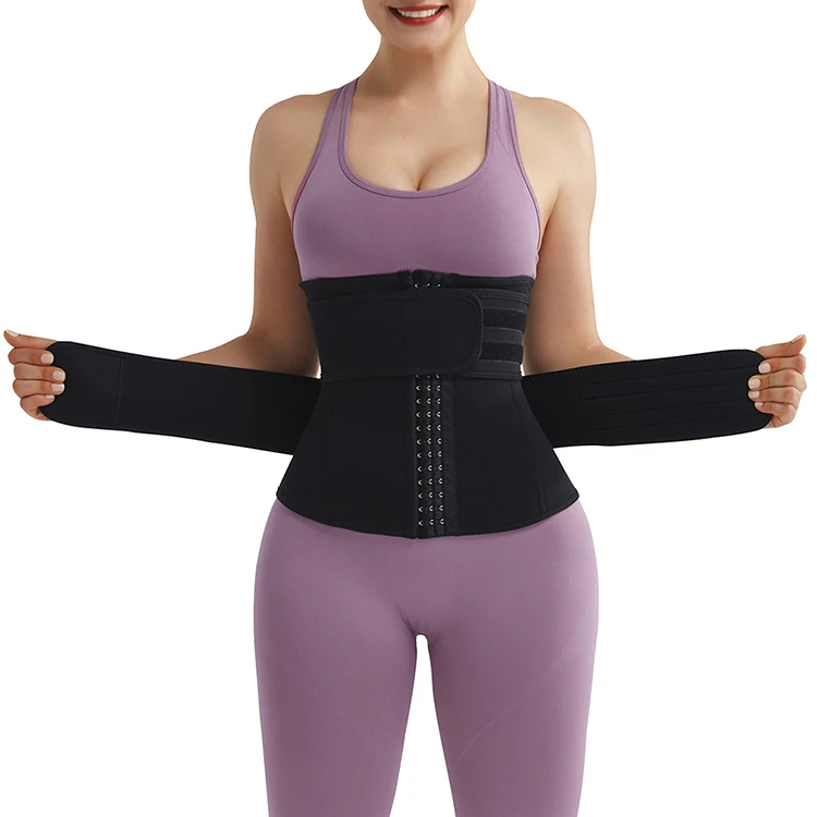 Custom Logo Private Label Women Plus Size Neoprene Waist Trainer Workout Body Shaper Slimming Belt