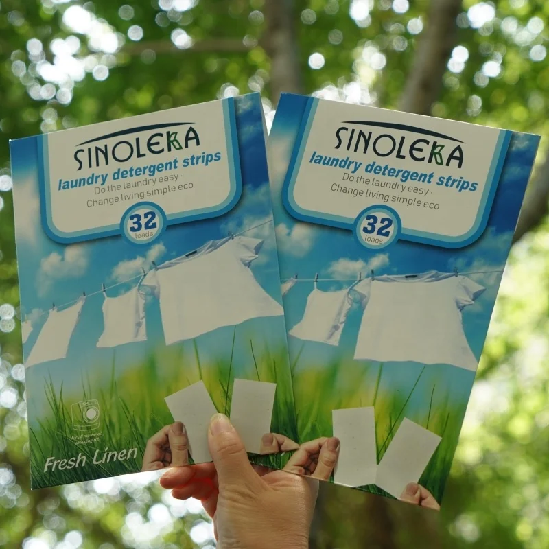 Eco Laundry detergent strips laundry detergent sheets