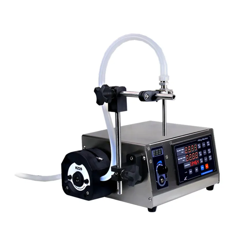 LANDTO Vegetable Glycerine Soap Semi Automatic peristaltic pump nail polish tomato ketchup Bottle Filling Machine