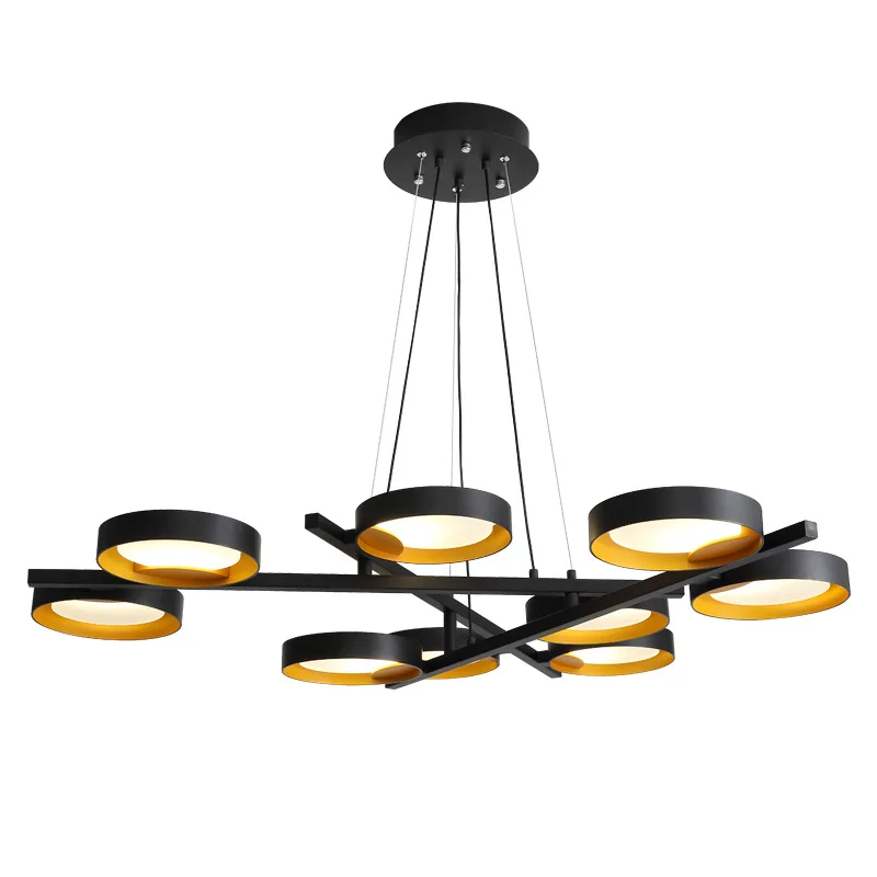 Домашние декоративные железные золотые латунные Большие Настольные люстры и лампы, круглые прямоугольные современные стеклянные подвесные светильники, роскошная люстра