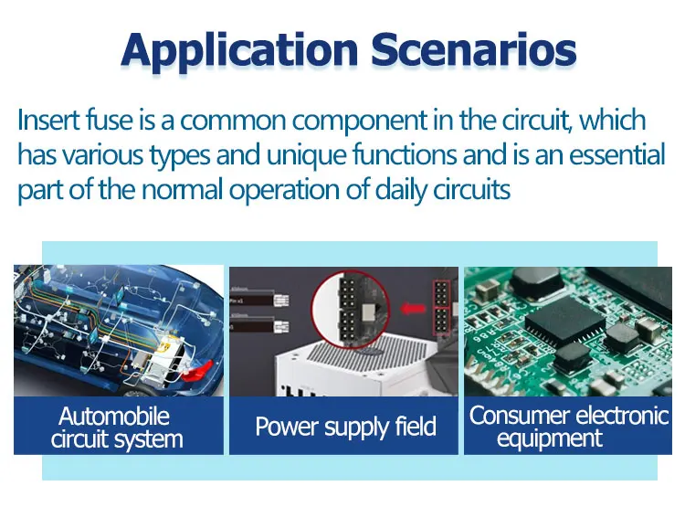 Auto fuse type car resettable thermal fuse Current Protection circuit auto reset thermal fuse