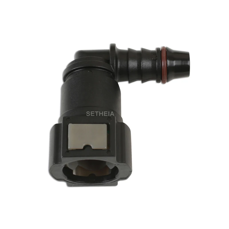 SAE 9.89mm-ID8mm female quick connector for car fuel urea water line system nylon pipe rubber hose fittings connect