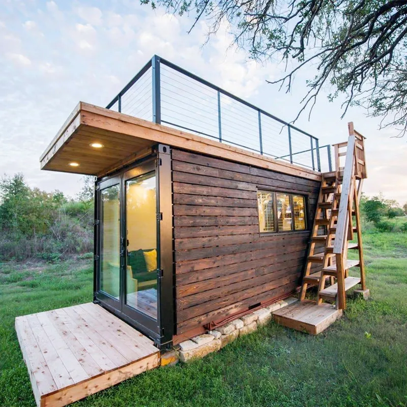 Low Cost Living Bedroom Toilet Kitchen 40ft 20ft Custom Luxury Prefab Shipping Container House For Sale