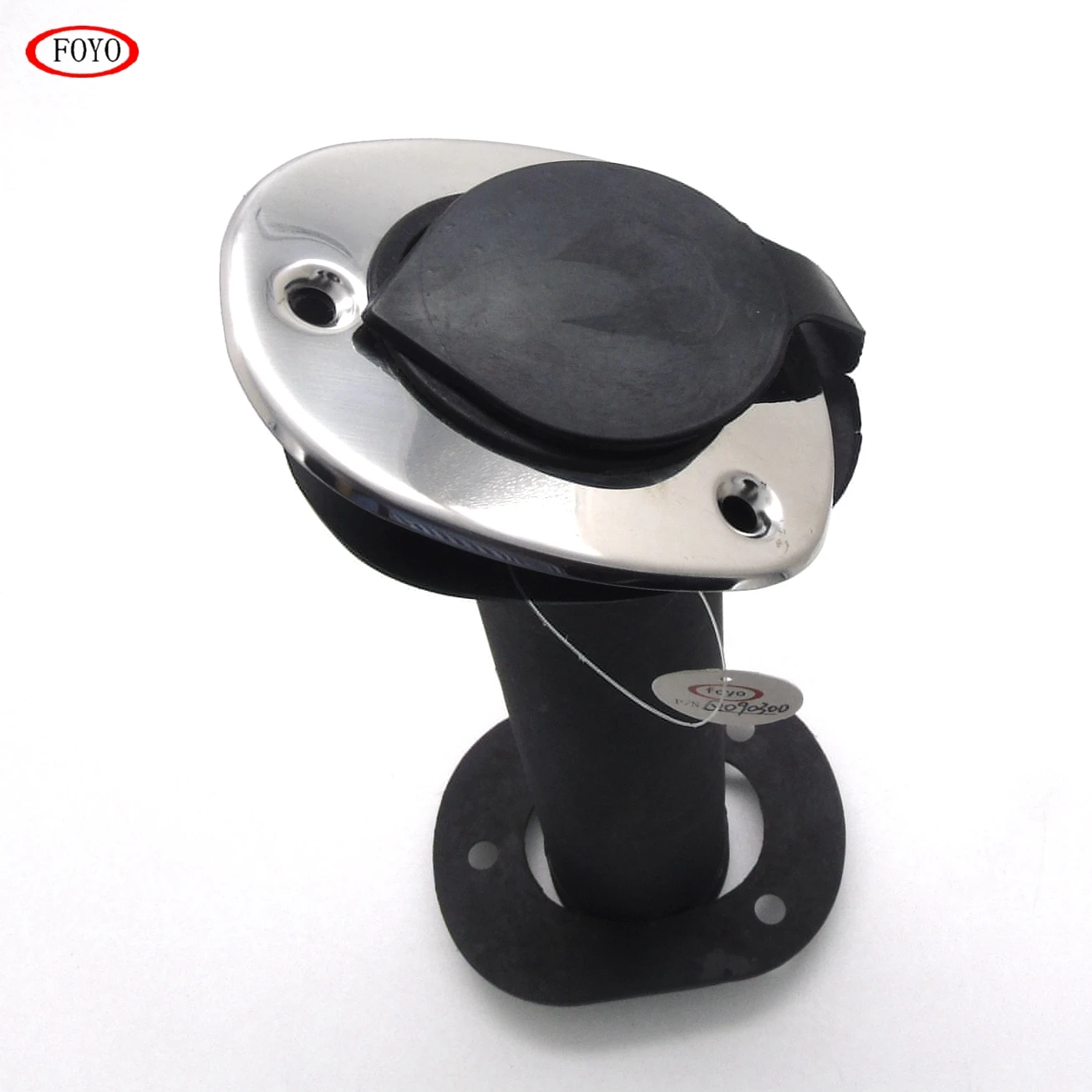 Plastic Boat Rod Holder With Cover Kayak Fishing Rod Holder Other Marine Supplies