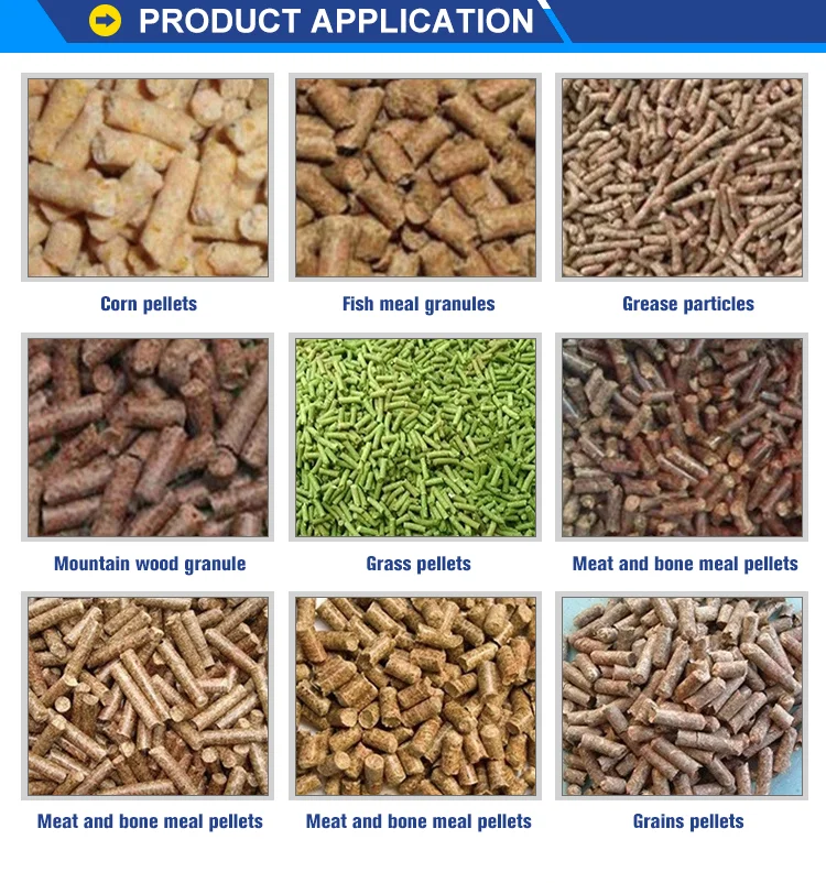 Animal Feed Processing Special Poultry Farm Cattle Mini Animal Biomass For Animal Feeds Feed Pellet Mill Processing Machine