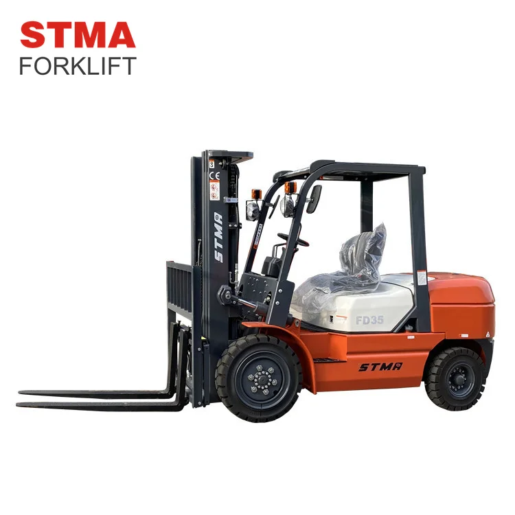 Factory Price Manual Transmission Forklift 3tons diesel Series Fork Lift Truck