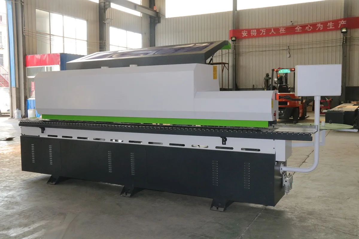 QDLW-368 Six Function Automatic Edge Banding Machine Factory wholesale automatic pvc MDF edge banding machine wood cabinet door