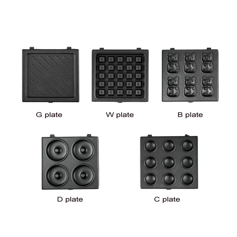 detachable plates sandwich maker waffle maker grill maker