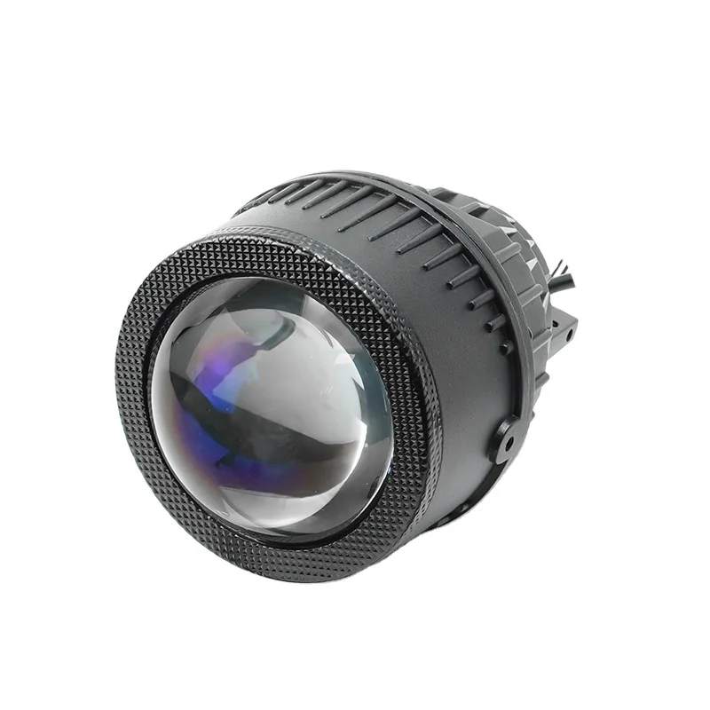 AES Hot Selling 3.0inch BI-LED Fog Lamp 6000K Blue Lens Auto Car Fog Light Waterproof Headlight China Manufacture