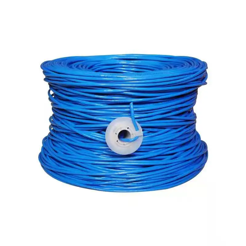 Сертифицированный сетевой кабель Cat 6 Cat6e, провод локальной сети FUTP CCA, медь, цена за метр, 2, 4 пары, Cat6 Cat 6e UTP Ethernet-кабель 305 м, 1000 м