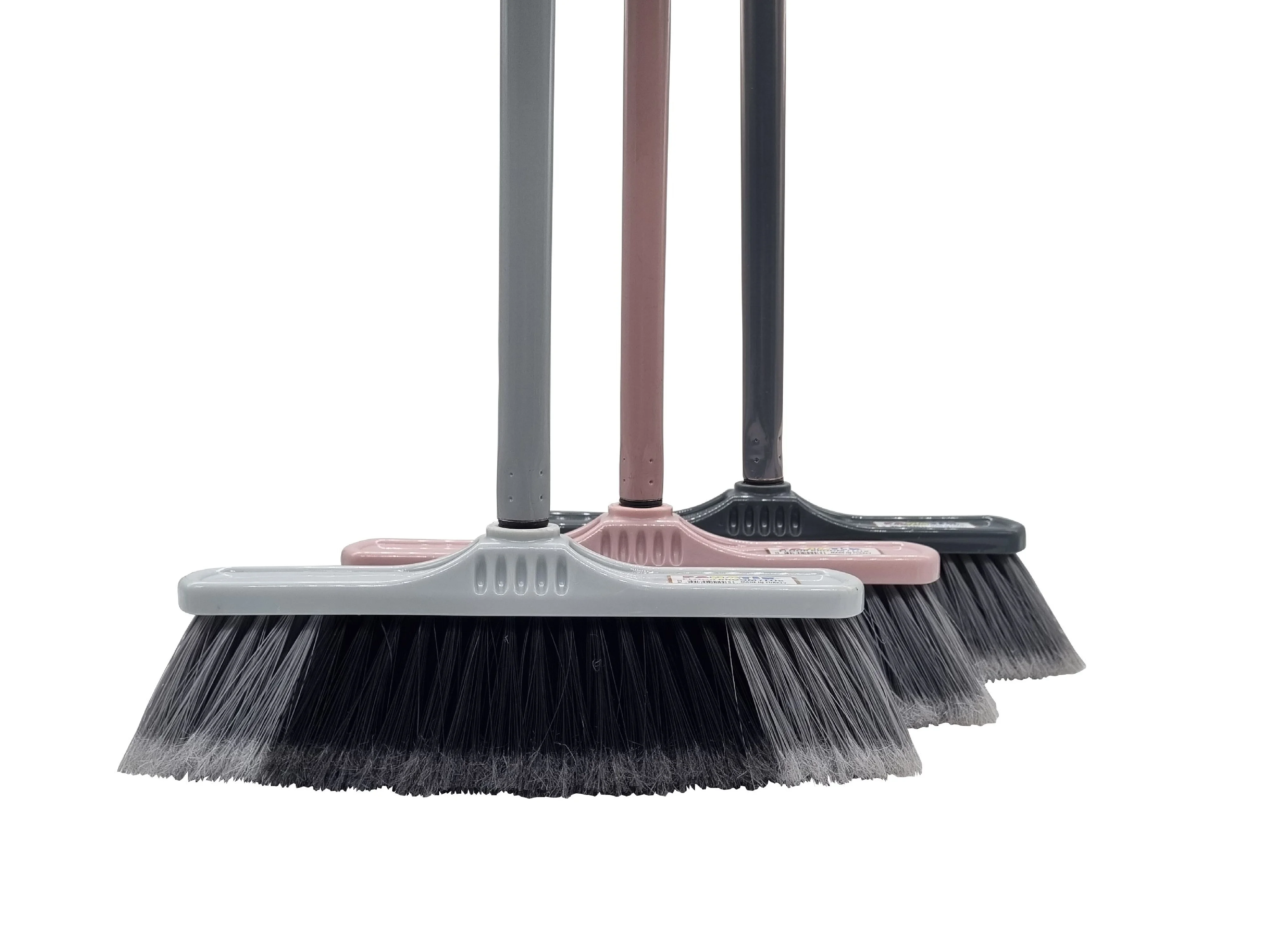 High Quality PP Broom/Brush New Colours Low Price Wholesale-Durable Grass Head with Dustpan Outdoor Household Cleaning Mop Usage
