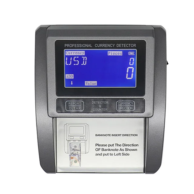 UNION MG03 Professional Mini Portable Counterfeit Detection Banknote Detector Money Detector Machine