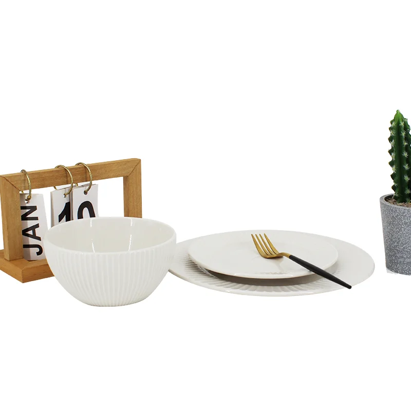 Reusable plates dinnerware luxury porcelain dinner set roya ceramic dinnerware set design