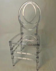 Resin Plastic Clear Phoenix Chair