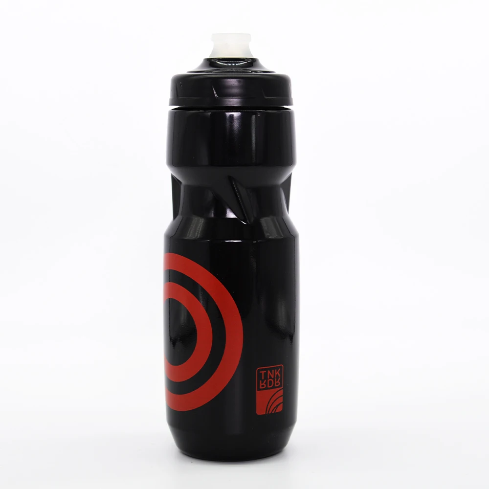 
ThinkRider Plastic Logo Customized 610/710ml Bicycle Kettle BPA customize Bike sport water bottle 