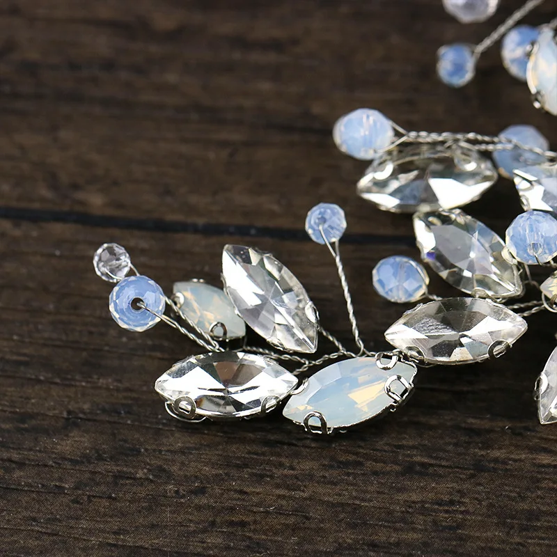 New design  bridal hair comb crystal hair combs