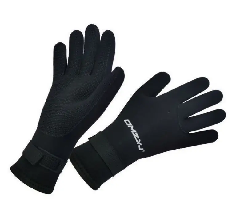 3mm swimming diving gloves anti-slip wear fishing diving gloves warm cold diving suit gloves in stock