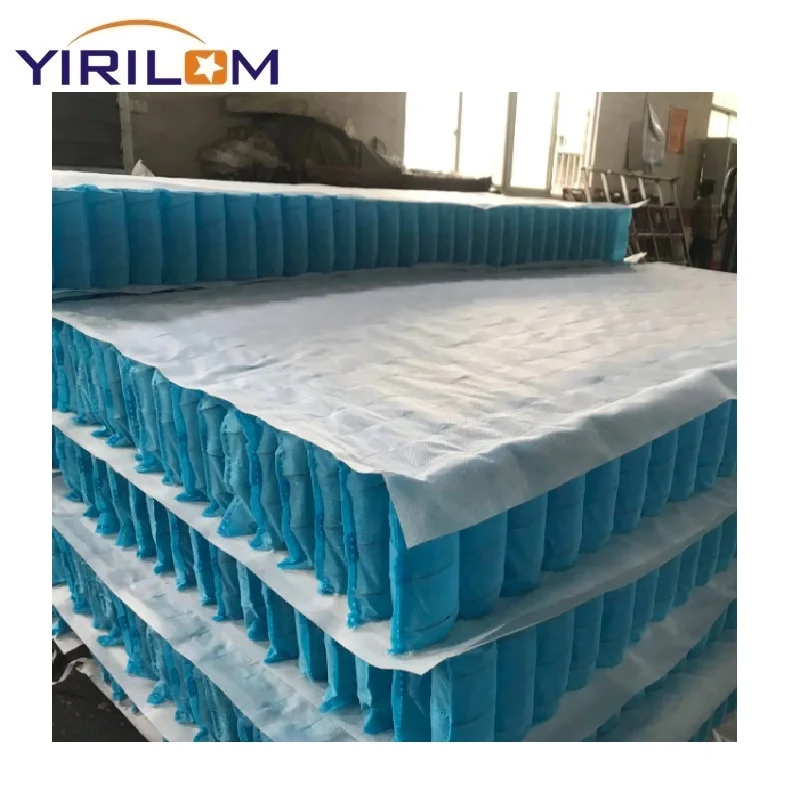 Customized size independent pocket coil spring unit zoned furniture pocket spring