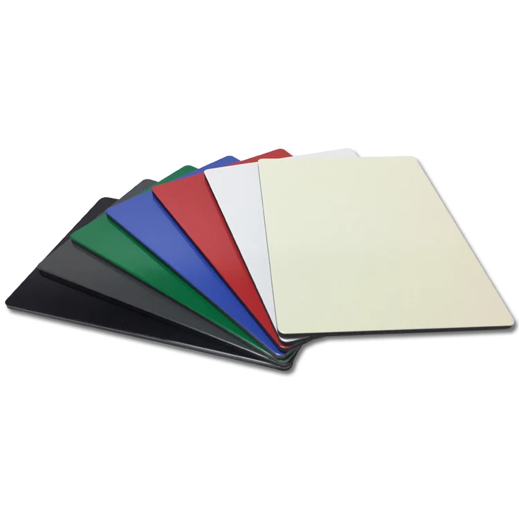 PVDF / PE 3mm Goodsense Internal Outdoor Clading Sheets Plastic Core Aluminum Composite Exterior Panels