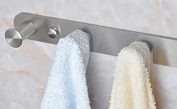 
Wall mounted 3 hangers short coat hook stainless steel 304 Sanitary Accessories Good price simple hangers 