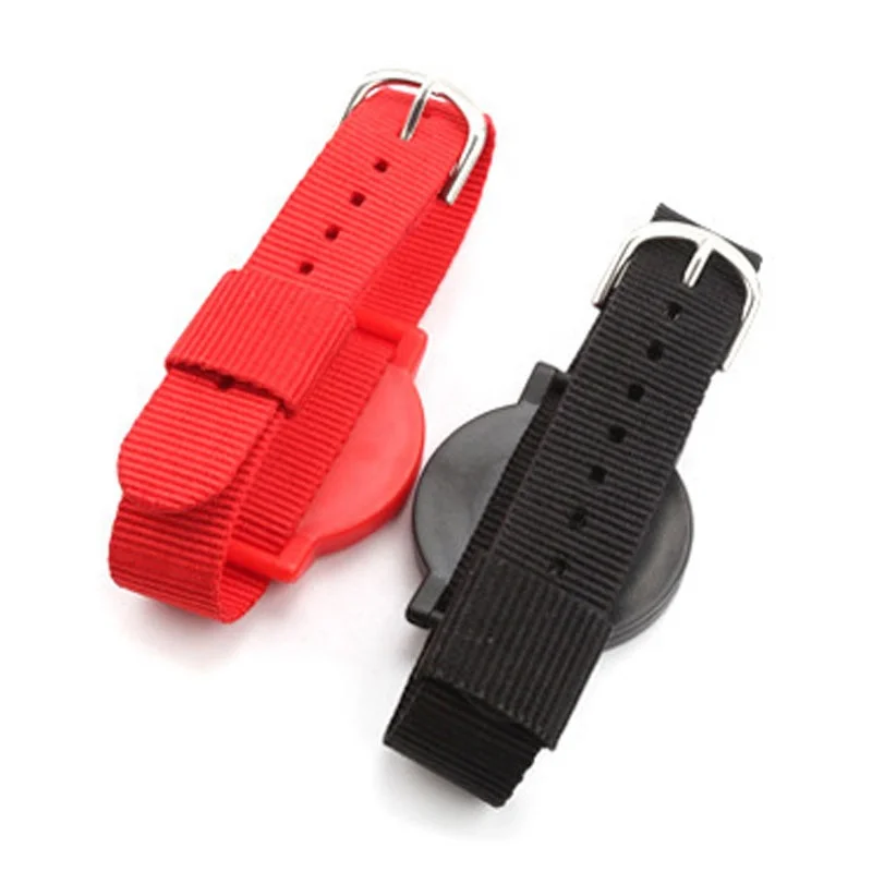 CMRFID 125Khz/13.56Mhz custom RFID IC ID active tag tickets Wrist Bands Nfc Stretch Bracelet Rfid woven nylon Wristband