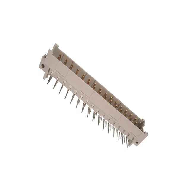 5.08mm DIN 41612 Eurocard connector male right angle solder 15pin