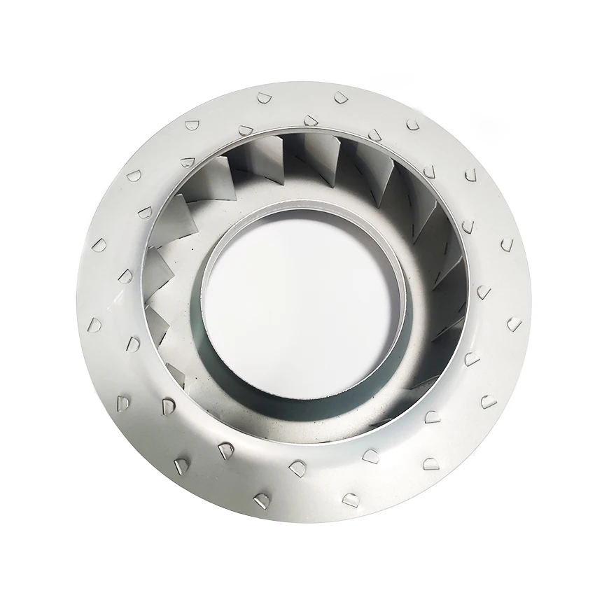 Алюминий/оцинкованный центробежный вентилятор с загнутыми назад лопатками лопаток рабочего колеса мулти моторизованный крыльчатка