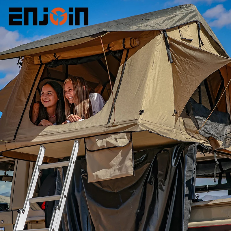 ENJOIN China Supplier Manufacturer Outdoor Used Soft Shell Roof Tent Car