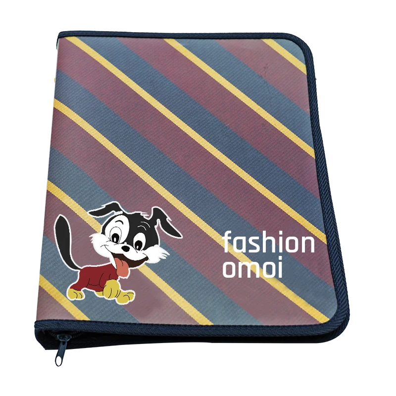 Custom Printing Document Bag Zipper File Case Bag Storage Document Folder