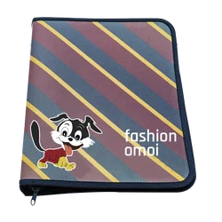 Custom Printing Document Bag Zipper File Case Bag Storage Document Folder