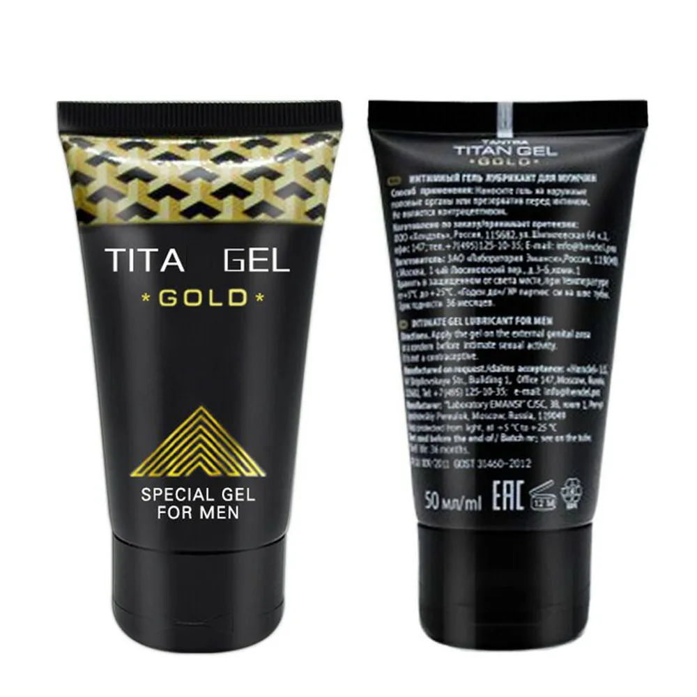 Горячая Распродажа гель TITAN золотой интимный для мужчин крем увеличения пениса утолщение увеличение Xxl секс Долгое