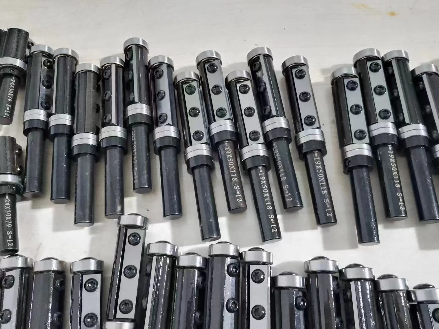 1/2 Shank Replaceable Helical Spiral End Mill Cutter Head For Trimming Wood High Precision Cnc Carbide Router Bit With Bearing