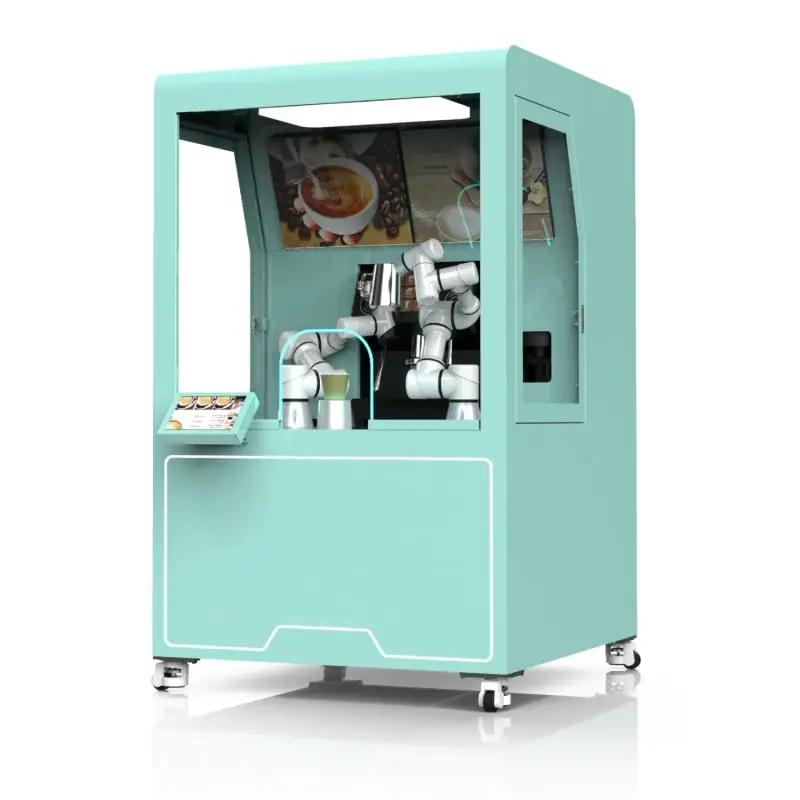 Custom Coffee Vending Machine Fully Automatic Coffee Robot Vending Machine