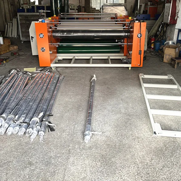 Calandra Heat Transfer Sublimation Roller Heat Press For Fabric Flags Printing Roll To Roll Machine