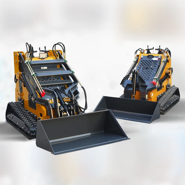 China Mini Skid Steer Loader Garden Small Multi-Function Loader Good Price Mini SkidSteer for hot sale