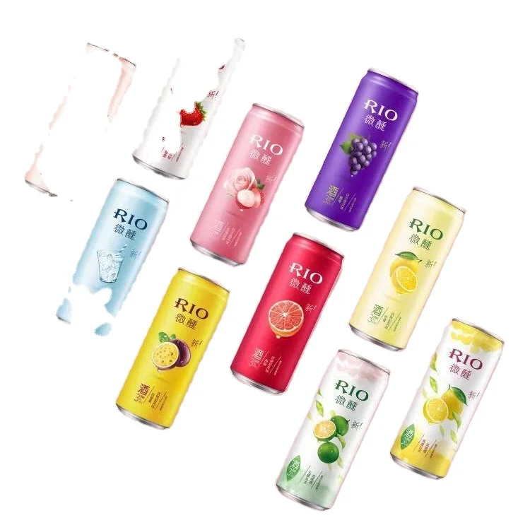 Предварительно смешанный коктейль RIO Rui Ao tiпсис 275 мл с низким содержанием спирта для девушек