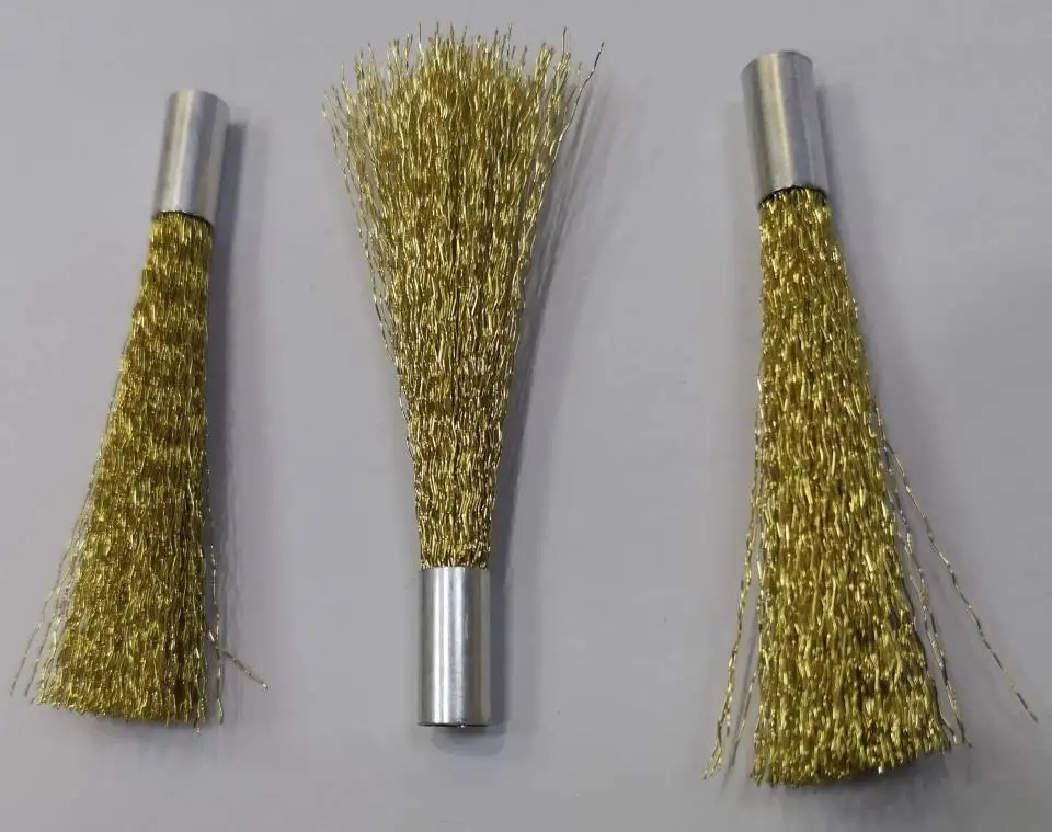 New style  Brass Wire end  Flux Brush   For Cleaning PCB Machine