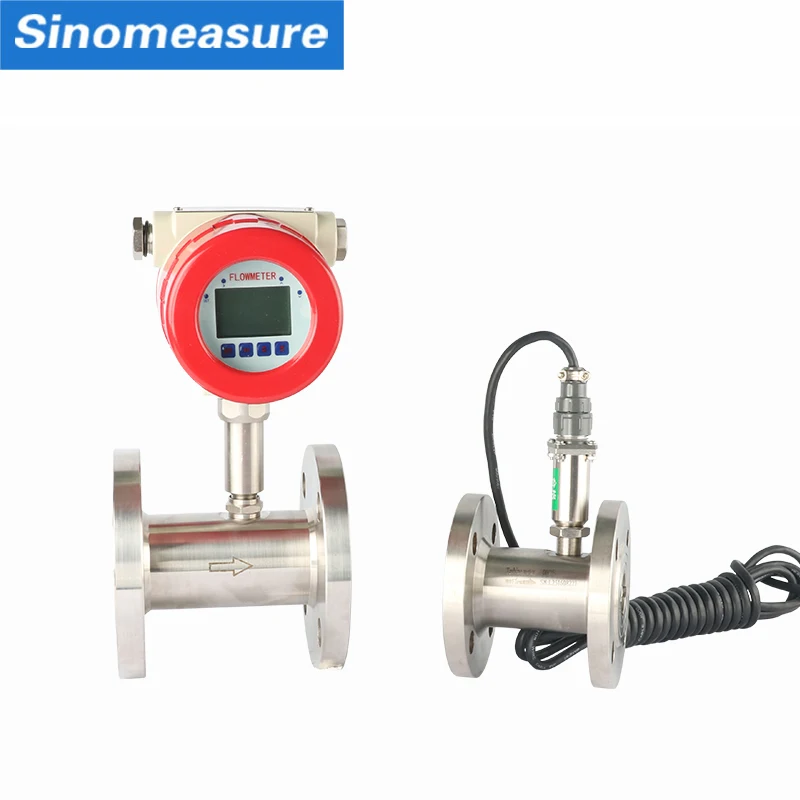 High Quality digital hydraulic oil flow meter turbine flow meter water