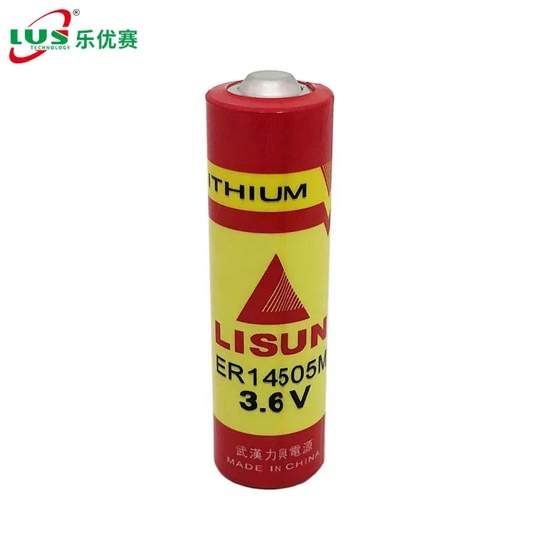Primary lithium-thionyl chloride(Li-SOCl2) ER14505M Battery Lithium Spiral type 3.6V 2200mAh Li-SOCl2 cell